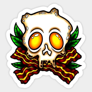 Breakfast Pirate Sticker